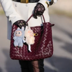 Labubu The Monsters V2 "HAVE A SEAT" Plush Purse Charm - Image 14