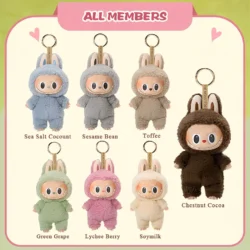 Labubu The Monsters V1 "EXCITING MACARON" Plush Pendant - Image 2