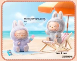 Labubu The Monsters V2 "HAVE A SEAT" Plush Purse Charm - Image 8