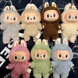 Labubu The Monsters V1 "EXCITING MACARON" Plush Pendant - Image 3
